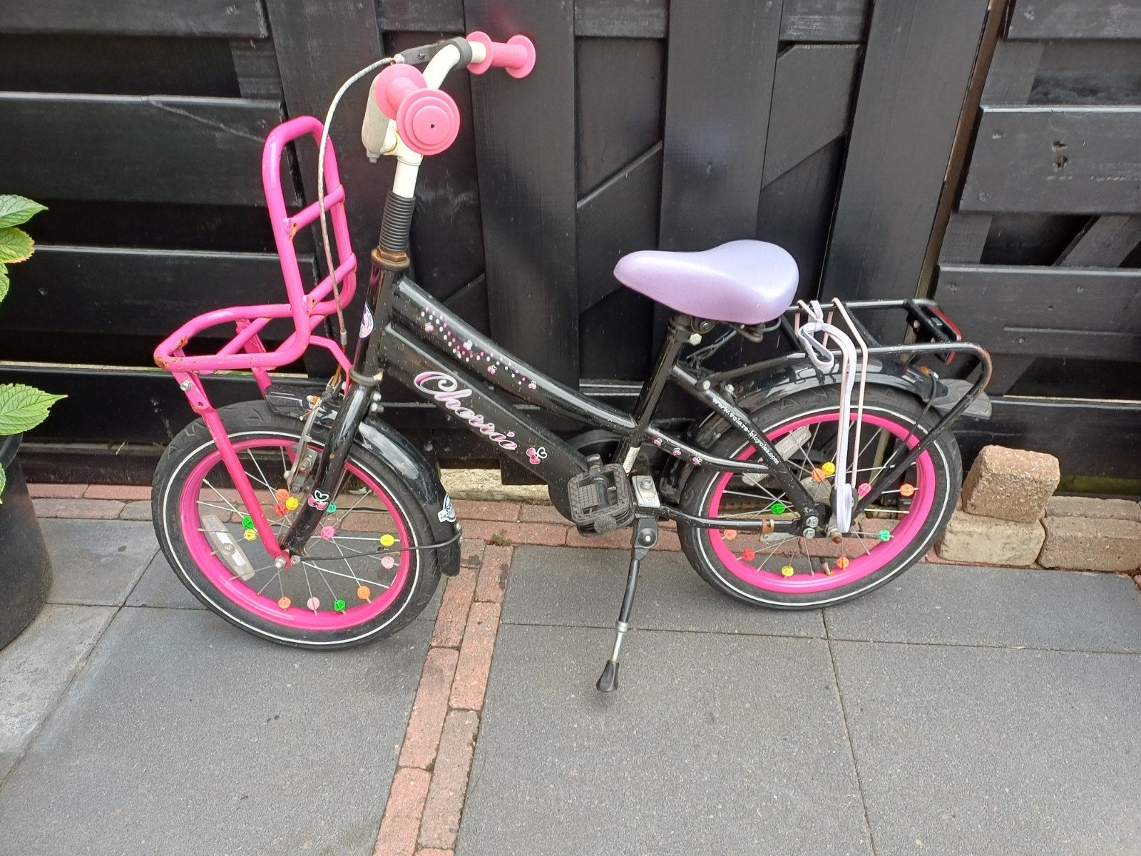 meisje  fiets, Fietsen en Brommers, Ophalen, Minder dan 16 inch