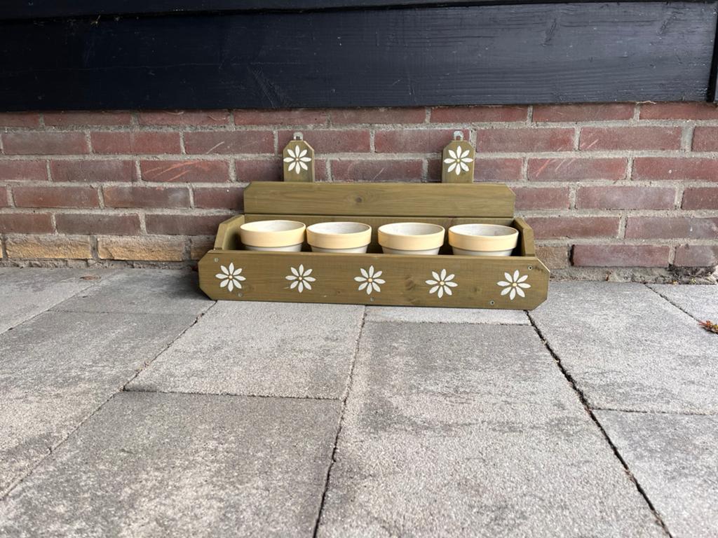 Plantenbak, Tuin en Terras, Bloembakken en Plantenbakken, Kunststof, Minder dan 30 cm, Rond, Ophalen of Verzenden