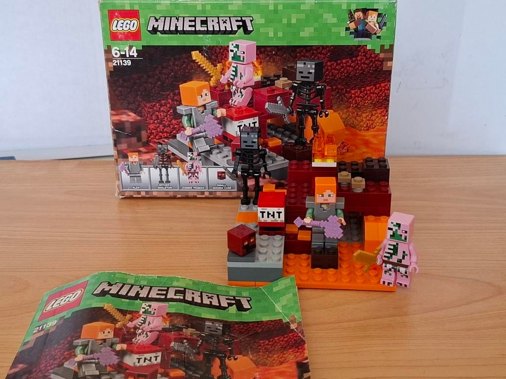 Lego Minecraft 21139, Gebruikt, Minecraft, Lego, Ophalen of Verzenden