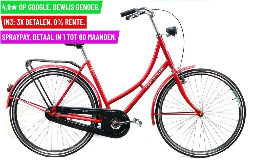 Damesfiets Hollandia Feel Good 28"/54cm/1ver - Garantie/Leve, Fietsen en Brommers, Fietsen | Dames | Omafietsen, 9713 Bv Groningen