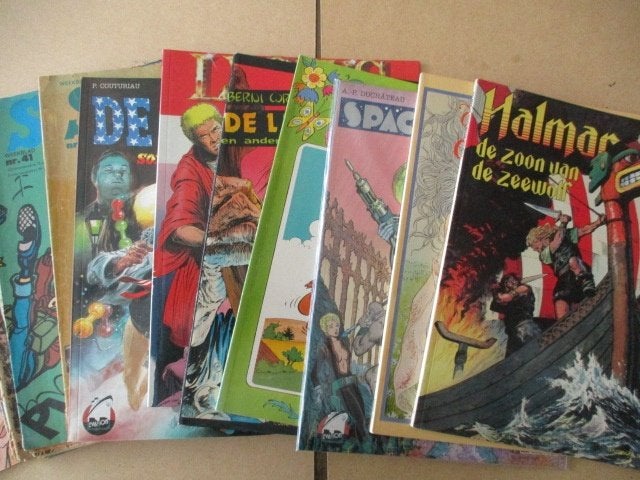 w0338 diverse strips 10x adv2, Meerdere stripboeken, Ophalen, Gelezen
