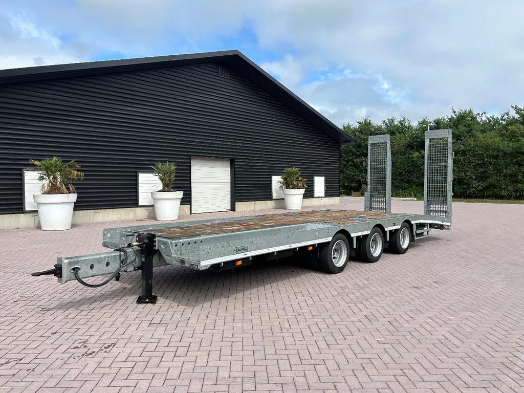 VELDHUIZEN 25 ton TRIDEM SEMI-DIEPLADER AANHANGWAGEN WIPKAR, Auto's, Overige brandstoffen, Bedrijf, Trekhaak, Geïmporteerd