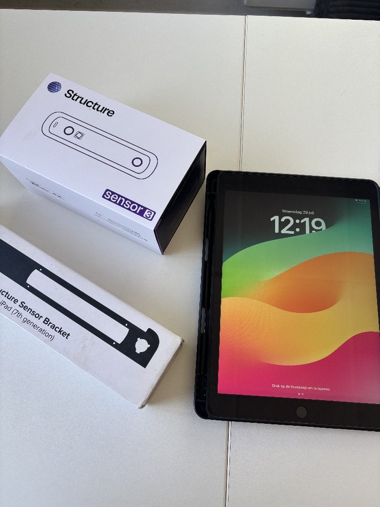 Structure Sensor 3 + iPad 9th Gen + gratis software, Overige typen, Ophalen of Verzenden, Zo goed als nieuw, Structure