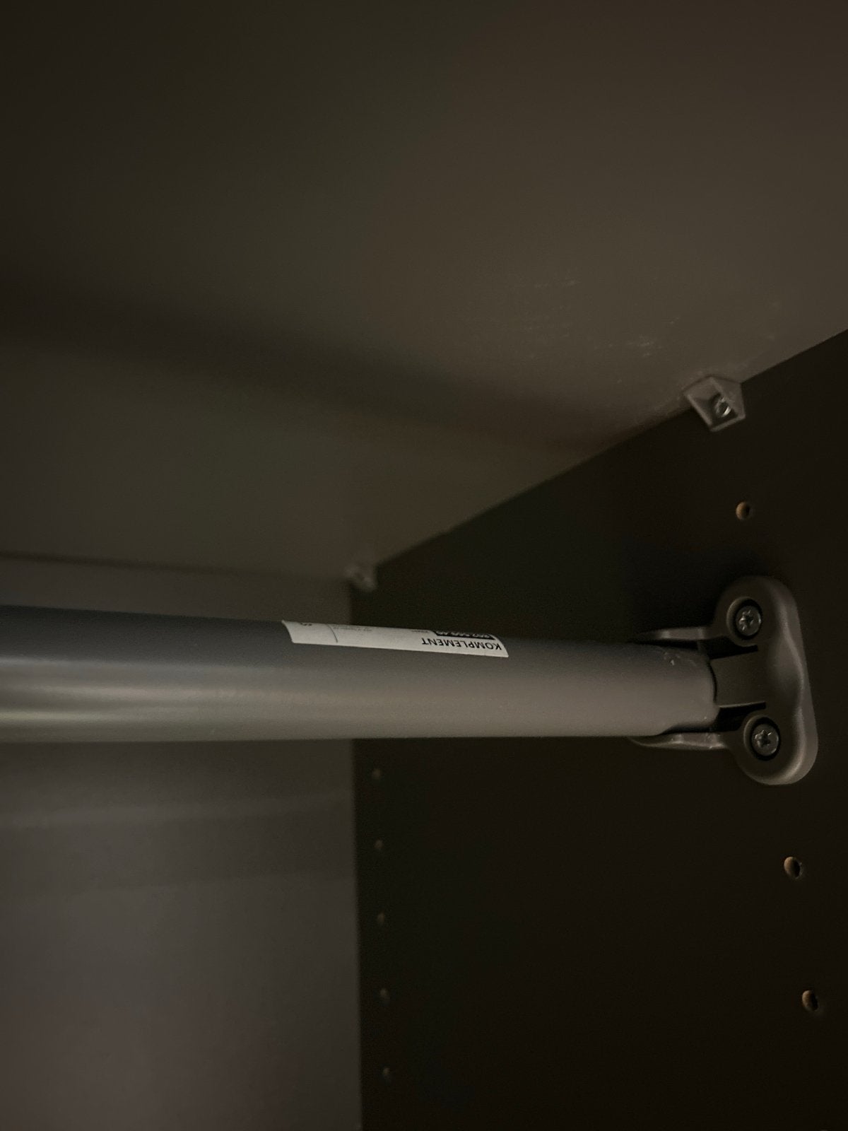 IKEA Komplement Kledingroede 100cm (4 stuks), Huis en Inrichting, Ophalen of Verzenden, Zo goed als nieuw, 100 tot 150 cm, Met hangruimte