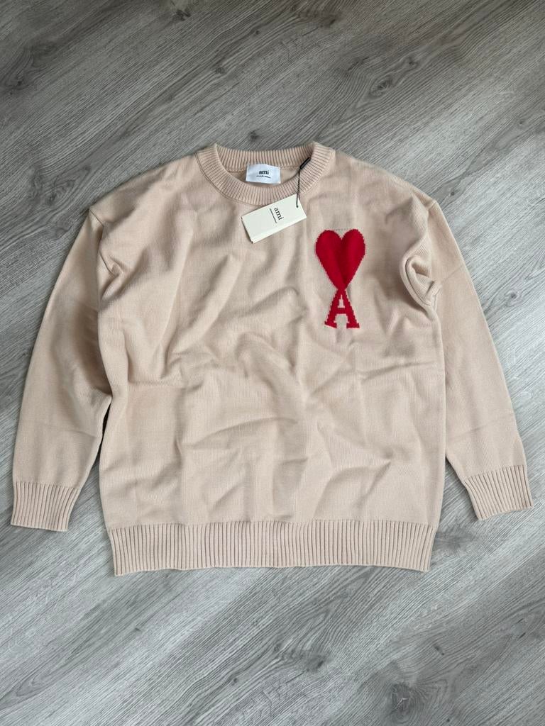 Ami sweaters XL (creme, lichtblauw, khaki), Ophalen of Verzenden, Nieuw, Maat 56/58 (XL), Blauw