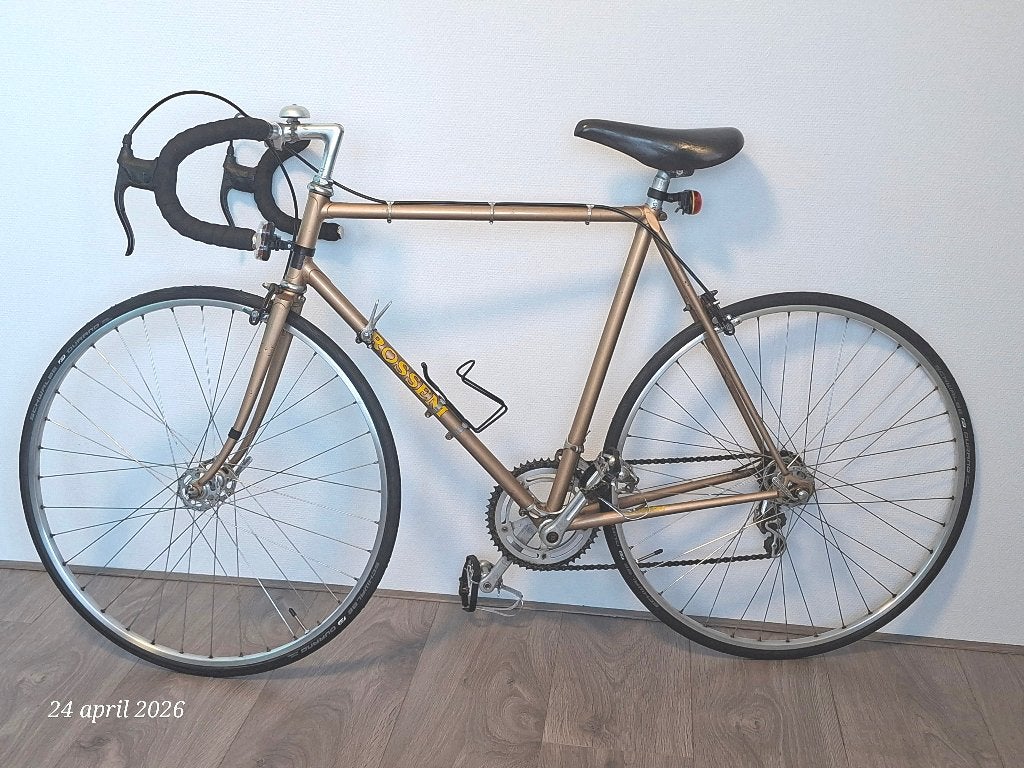 Racefiets, Campagnolo afgemonteerd, Ophalen, Jaren '60 of nieuwer, Velgrem, Van Rossem