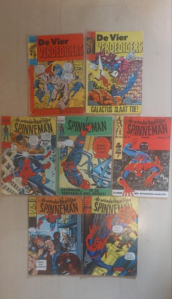 VierVerdediger Classics en Spinneman Classics, Boeken, Meerdere comics, Ophalen of Verzenden, Gelezen, Europa
