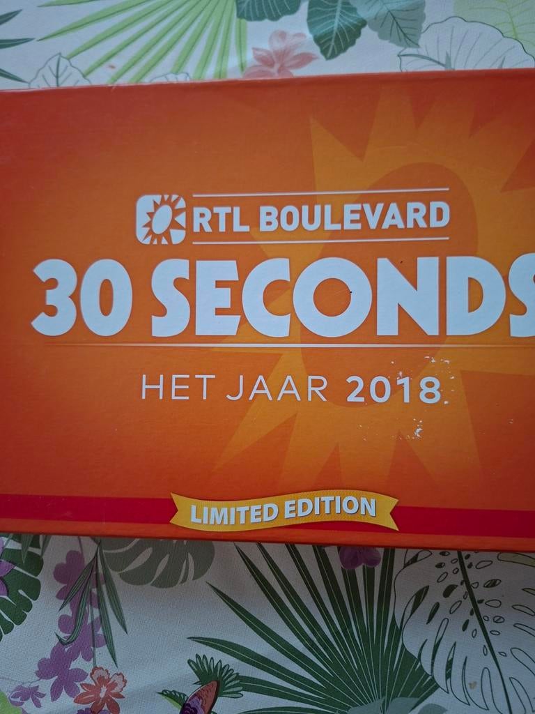 4 x 30 seconds als nieuw, Ophalen of Verzenden, Zo goed als nieuw