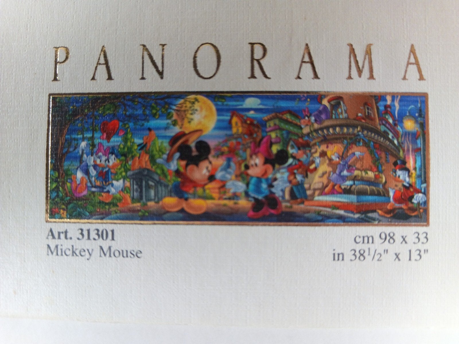 Disney panoramapuzzel, Hobby en Vrije tijd, Ophalen of Verzenden, Zo goed als nieuw