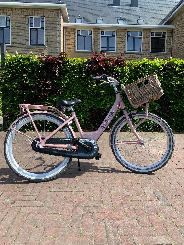 Alpina Clubb 24" meisjesfiets (roze), 3 versn + terugtraprem, Terugtraprem, Alpina, Versnellingen, Zo goed als nieuw