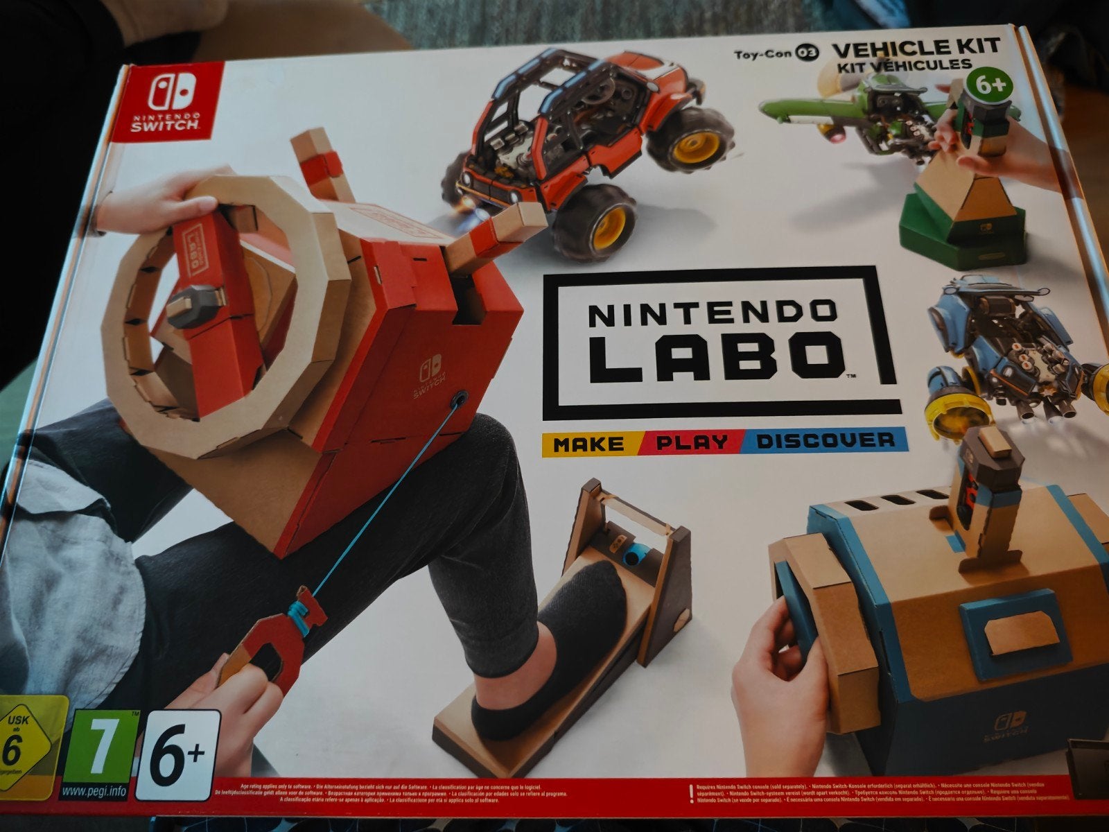 Nintendo Switch Labo Voertuig Kit - Nieuw in Doos, Ophalen of Verzenden, Nieuw, Zonder controller, Switch Original
