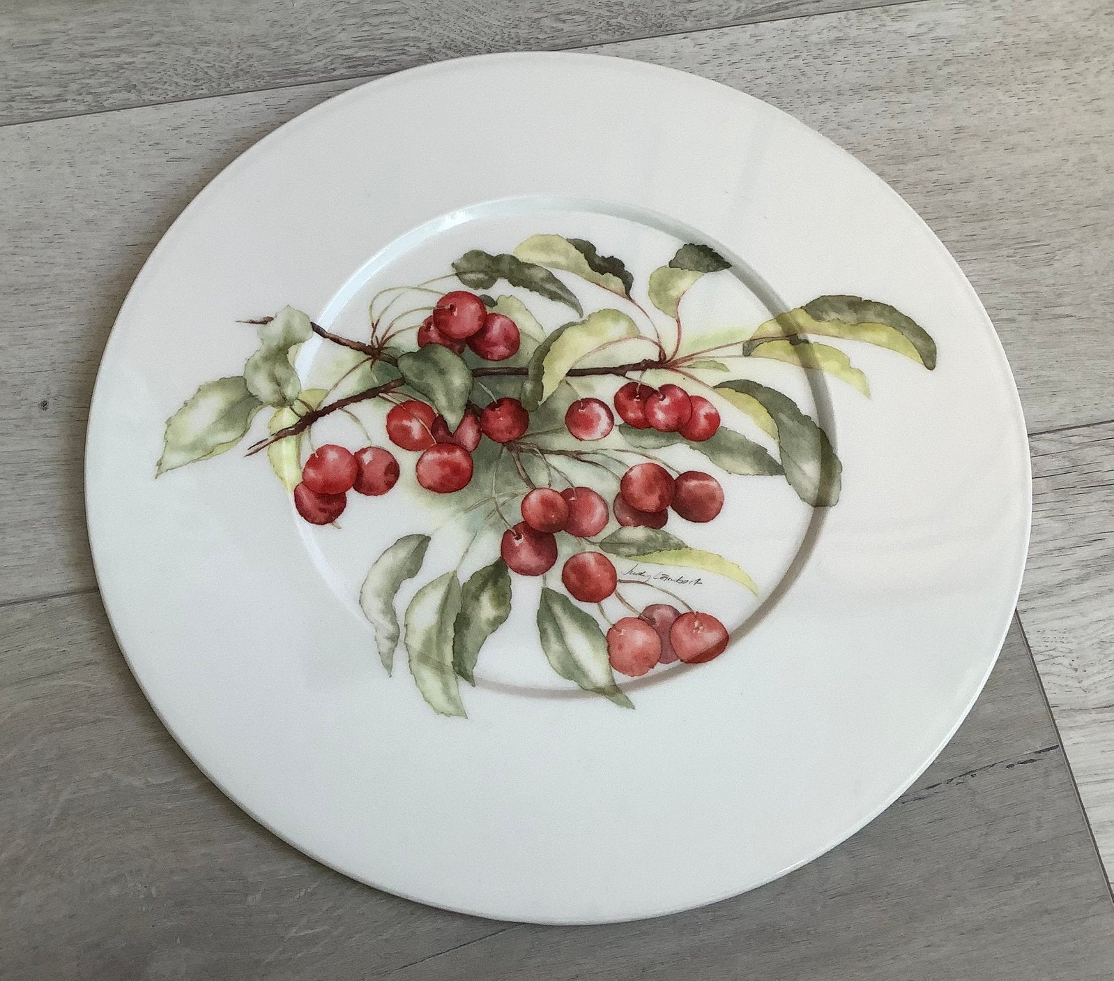 Vintage Mepal schaal met opdruk van Judy Lambert, Huis en Inrichting, Keuken | Servies, Ophalen of Verzenden, Zo goed als nieuw
