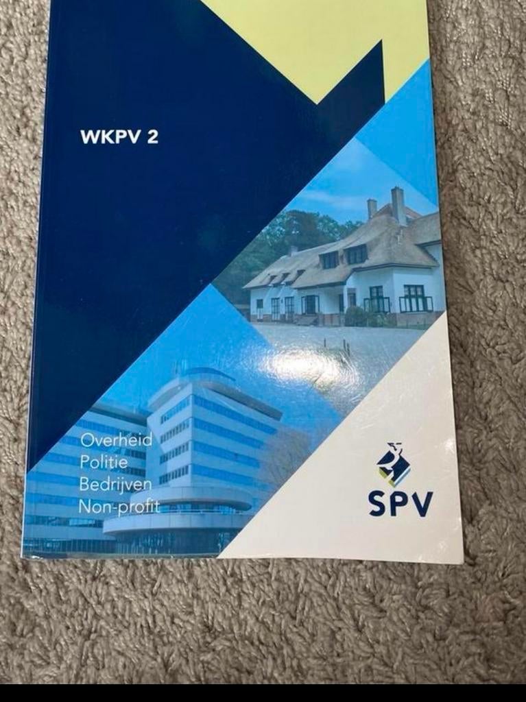 Lesboek Wettelijke Kaders Bestuurlijk Handhaven WKPV 2, Ophalen of Verzenden, Gelezen, Overige niveaus, Overige vakken