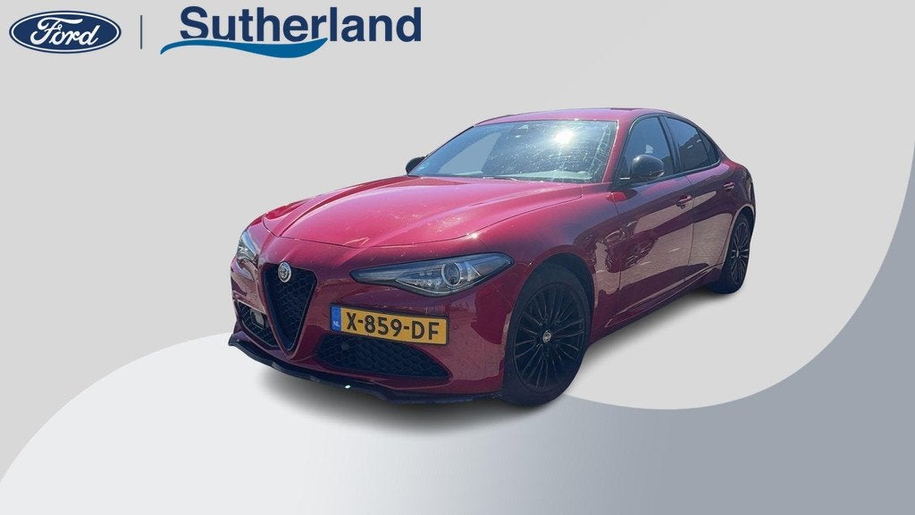 Alfa Romeo Giulia 2.0T 200pk | Trekhaak | 1.600kg Trekgewich, Auto's, Automaat, 745 kg, 4 cilinders, 1404 kg