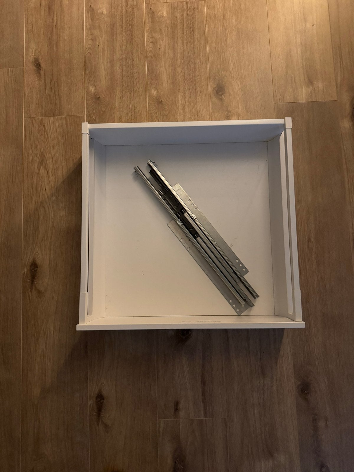Lade Ikea  met geleiders - Wit, Ophalen, Wit, Nieuw, 50 tot 100 cm