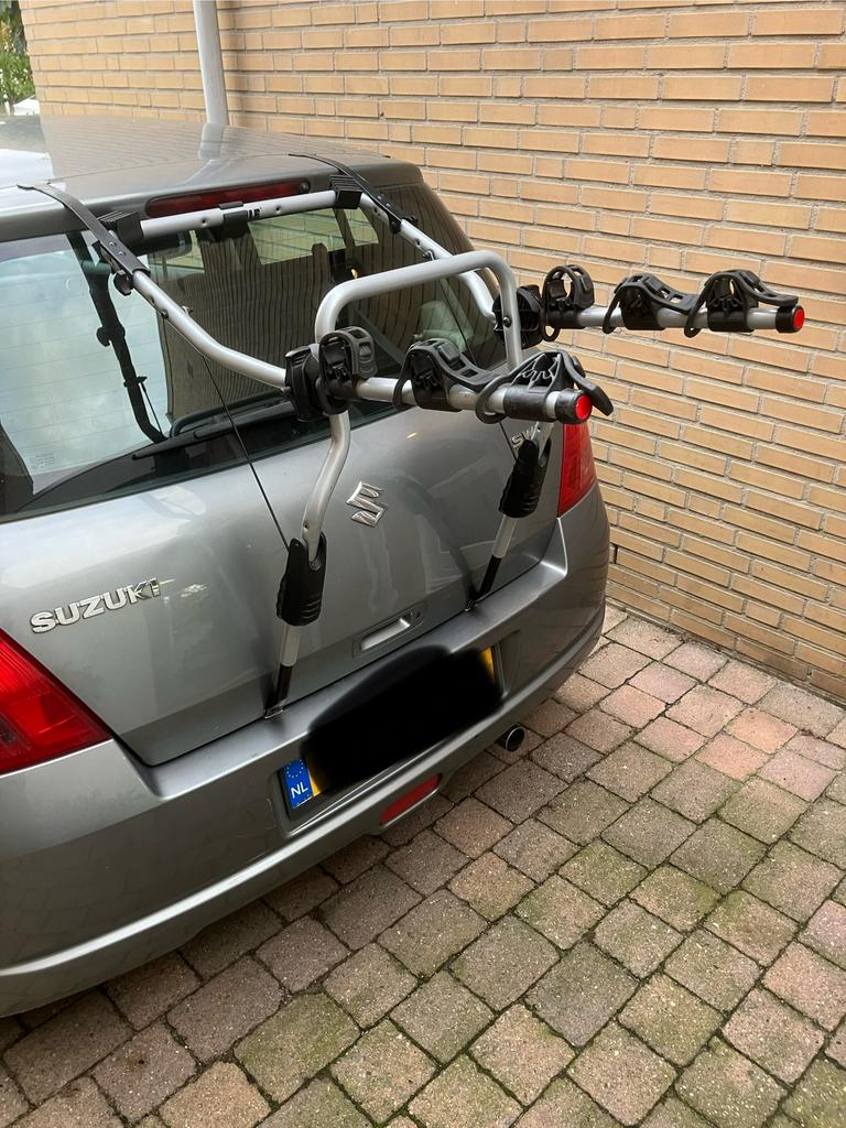 Thule Clipon 9103, achterklepfietsdrager geen trekhaak nodig, Auto diversen, Fietsendragers, Ophalen, 3 fietsen of meer, Zo goed als nieuw
