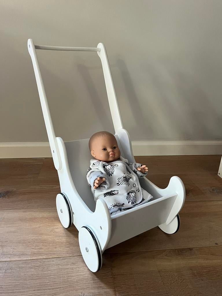 Poppenwagen, Kinderen en Baby's, Speelgoed | Poppen, Ophalen of Verzenden, Zo goed als nieuw, Babypop