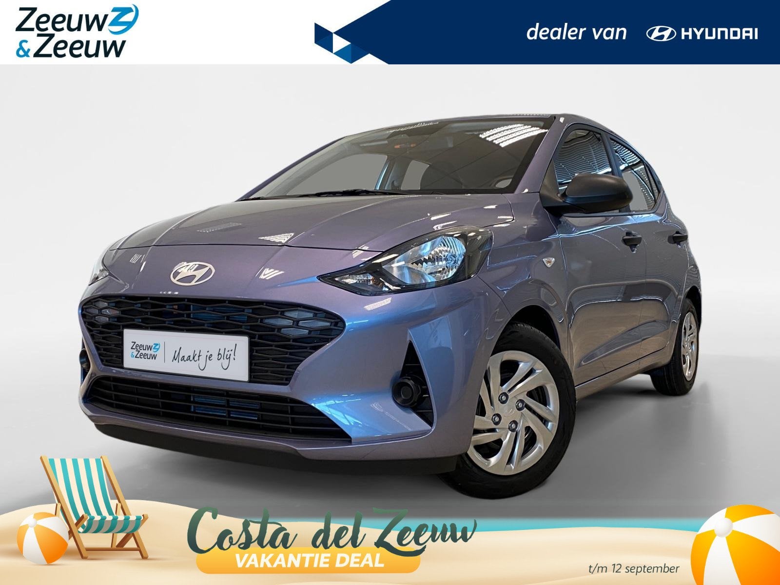 Hyundai i10 1.0 COMFORT | NAVI | CAMERA |, Auto's, 12 maanden, Stof, 63 pk, Euro 6