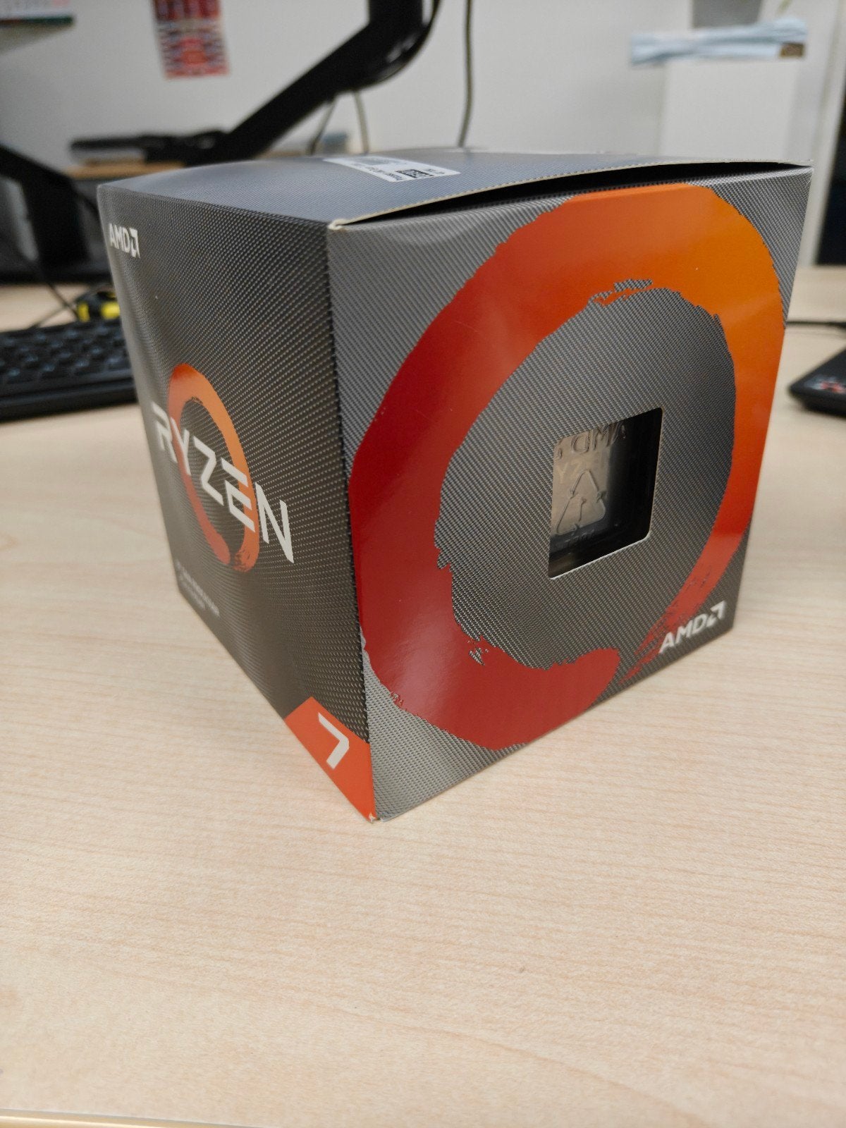 AMD Ryzen 7 3700X CPU met koeler, goede staat, Computers en Software, Processors, 8-core, Gebruikt, AMD Ryzen 7 3700X, Ophalen of Verzenden