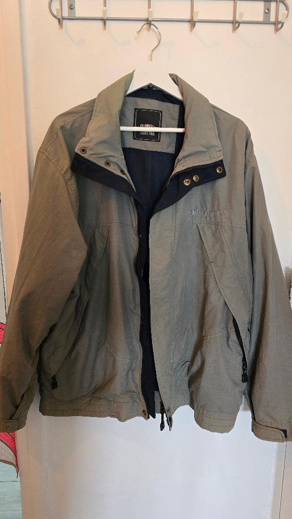 Grijze jas | Globe Trotter, Ophalen of Verzenden, Maat 56/58 (XL), Grijs