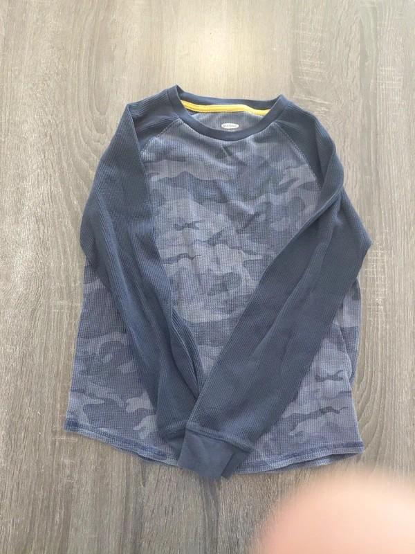 Old Navy Longsleeve Camouflage Shirt Maat L (10-12), Gebruikt, Old Navy, Ophalen of Verzenden, Shirt of Longsleeve