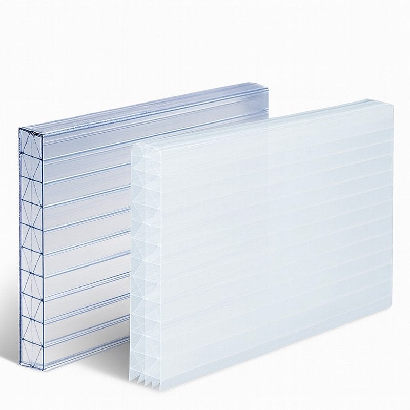 1 X Kanaalplaat opaal  16mm 980x3000 mm (98x300cm), Ophalen, Kunststof, Overige kleuren, Overige typen
