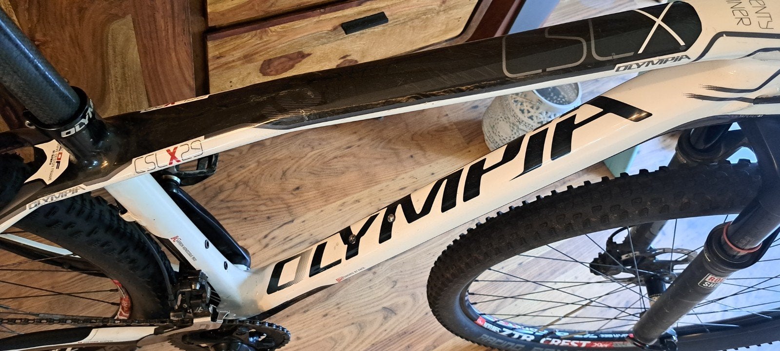 Olympia CLSX en top carbon MTB, Ophalen