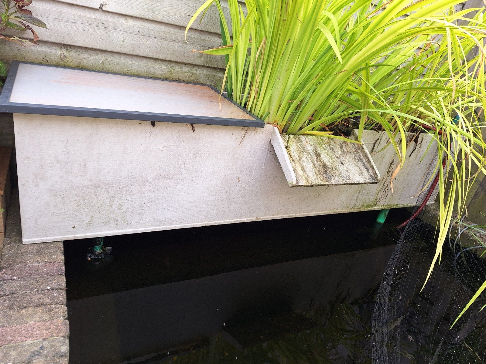 Zelfbouw plantenbak/filter voor vijver (epoxy), Tuin en Terras, Vijvers, Ophalen, Gebruikt