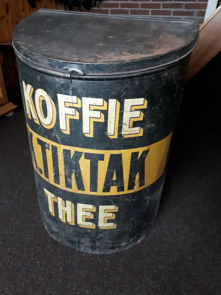 Winkelblik, Verzamelen, Blikken, Ophalen, Gebruikt, Koffie, Overige merken