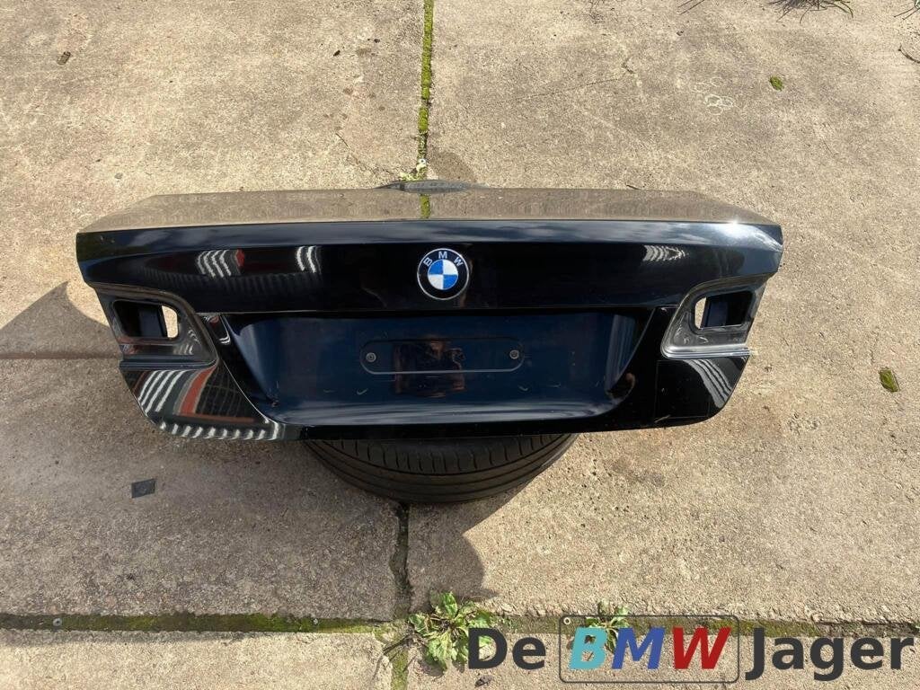 Kofferklep zwart BMW 3-serie Coupé E92 41617168515, Gebruikt, Achterklep, Ophalen of Verzenden