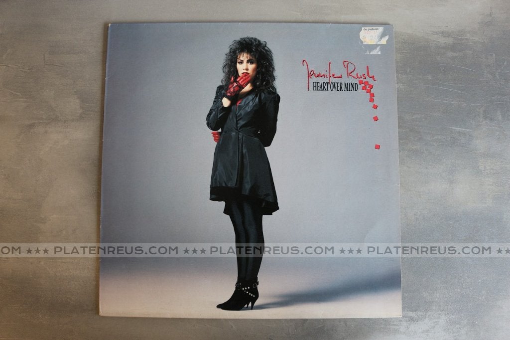 LP Jennifer Rush – Heart Over Mind , 1987 Poprock 5182, LP, Gebruikt, Ophalen of Verzenden, Inclusief binnenhoes