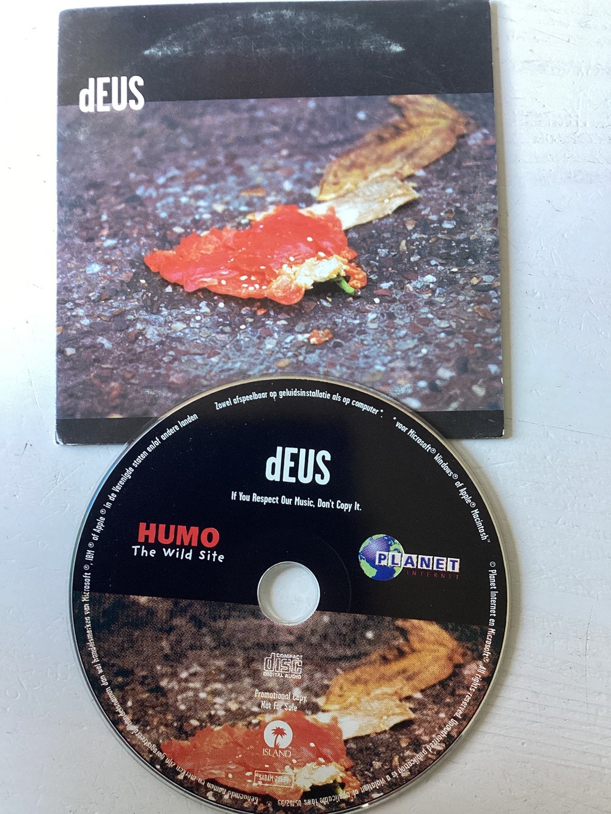 dEUS (Humo/planet internet), Verzenden, Zo goed als nieuw, Rock en Metal