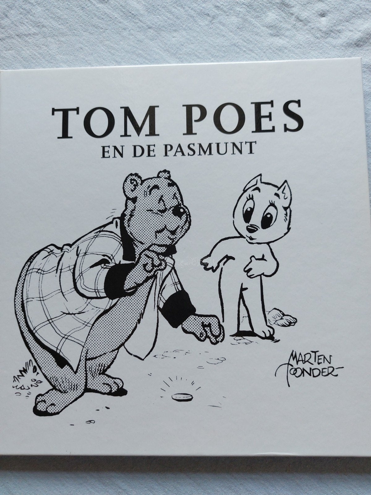 Tom Poes en de pasmunt - Marten Toonder, Marten Toonder, Verzenden, Eén stripboek, Zo goed als nieuw