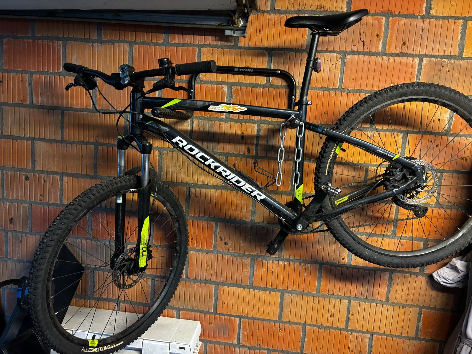 Rockrider ST 530 size L, Gebruikt, Hardtail, Heren, Schijfrem