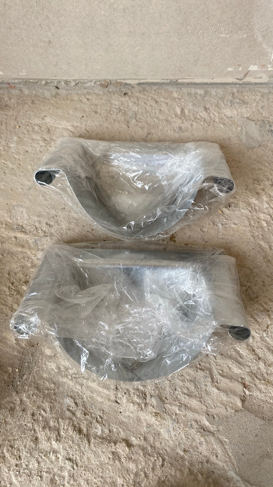 2x Nieuw Zinken Eindstuk / Kopschot Mastgoot Halfrond M37, Overige typen, Nieuw, Ophalen of Verzenden, Metaal
