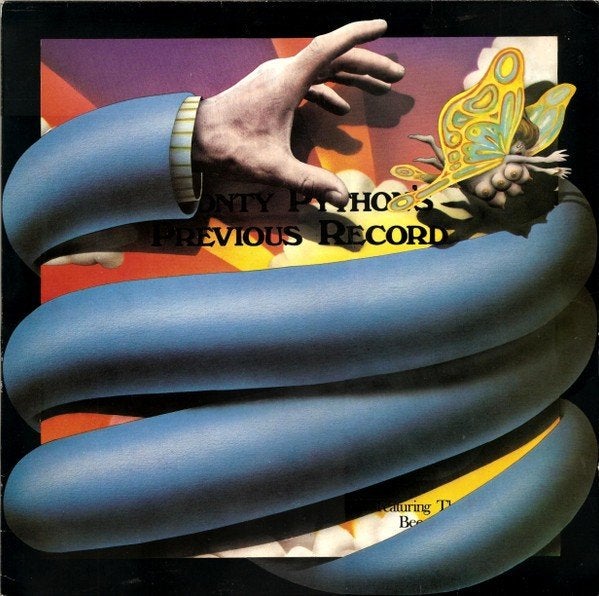 Monty Python – Monty Python's Previous Record 1972 comedy, LP, Gebruikt, Tv-soundtrack, Reissue