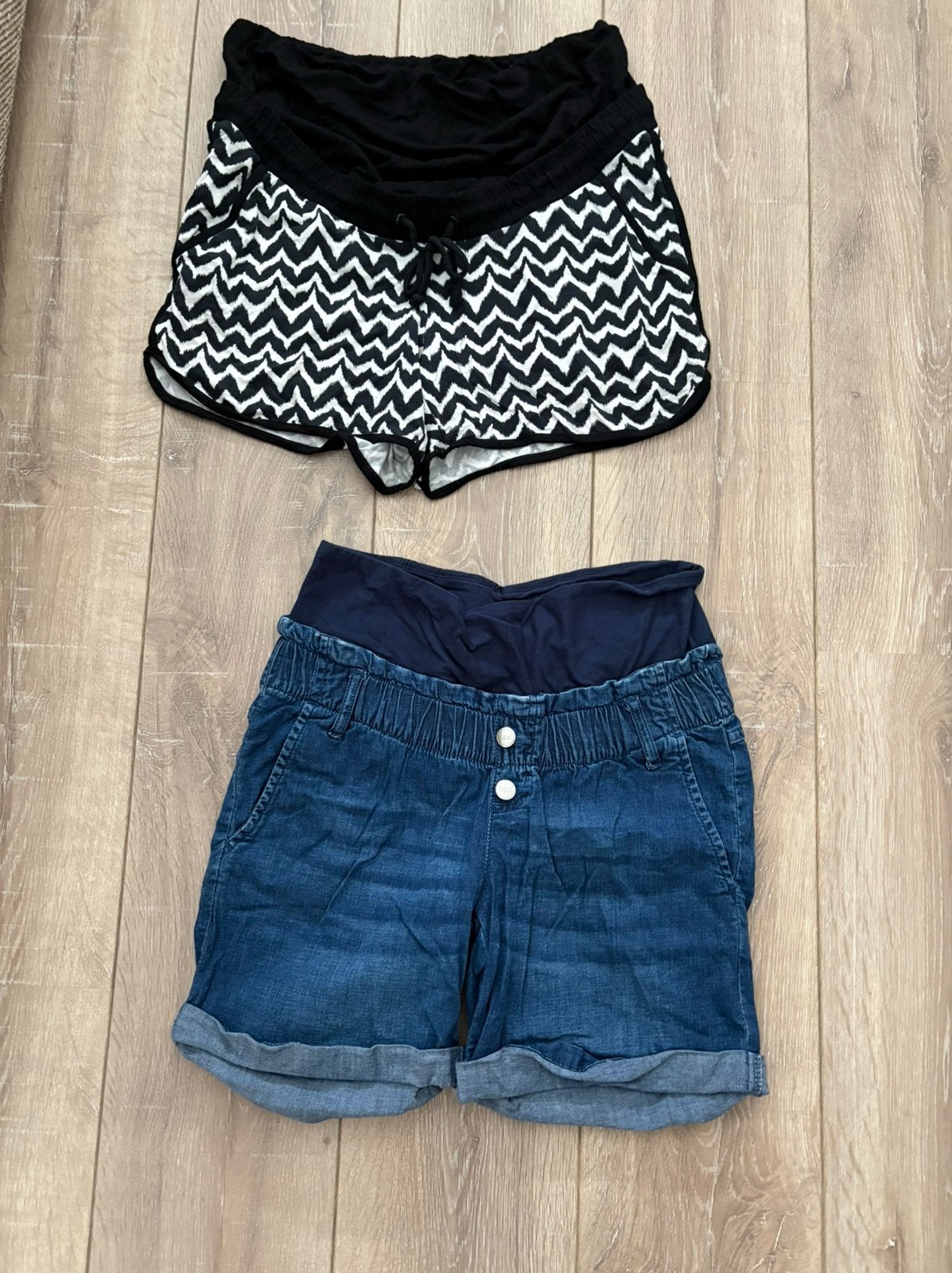 Zwangerschapsshorts BPC maat 38/40, Ophalen of Verzenden, Zo goed als nieuw, Maat 38/40 (M), Broek of Spijkerbroek