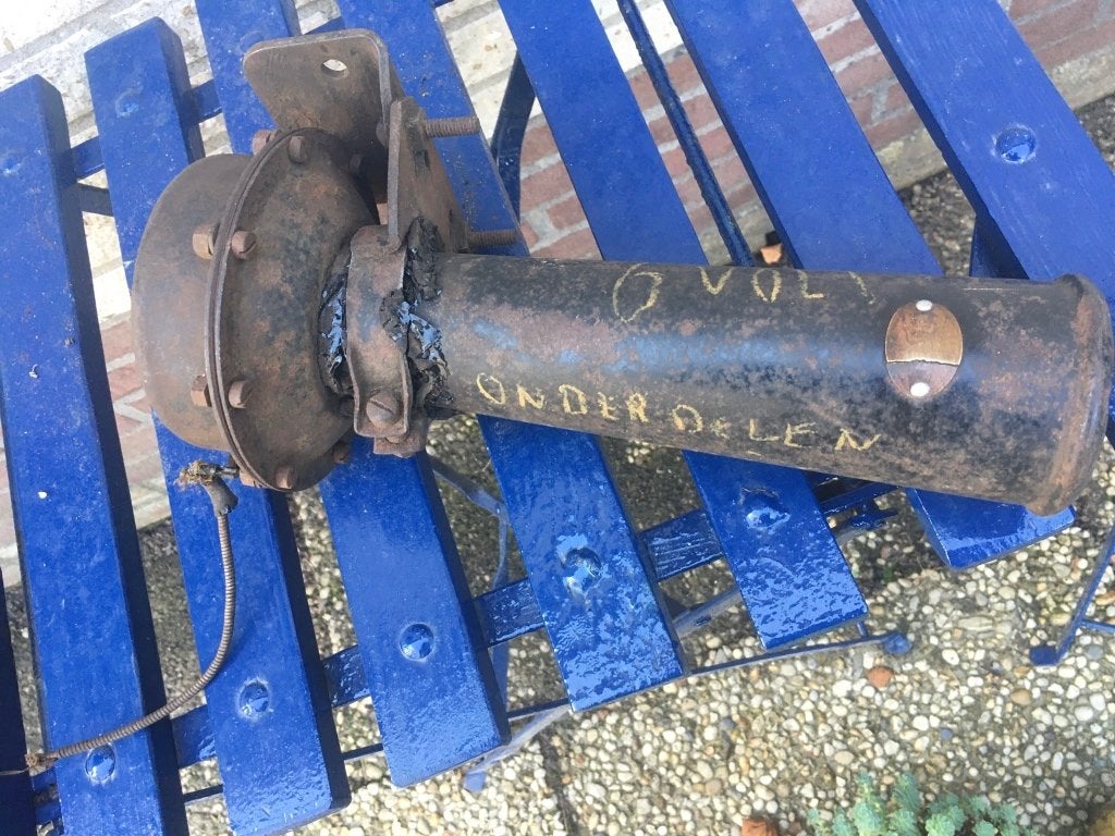 Oude HELLA Claxon 6 volt, defect, oldtimer, Ophalen of Verzenden