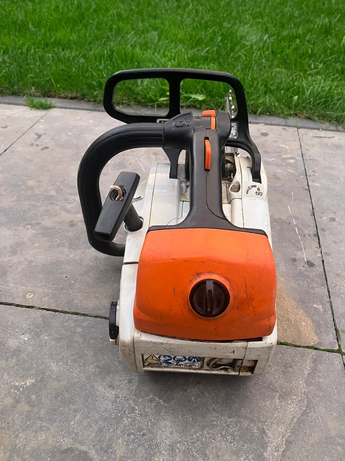 Stihl MS 201 TC benzine tophendel, Tuin en Terras, Ophalen, Gebruikt