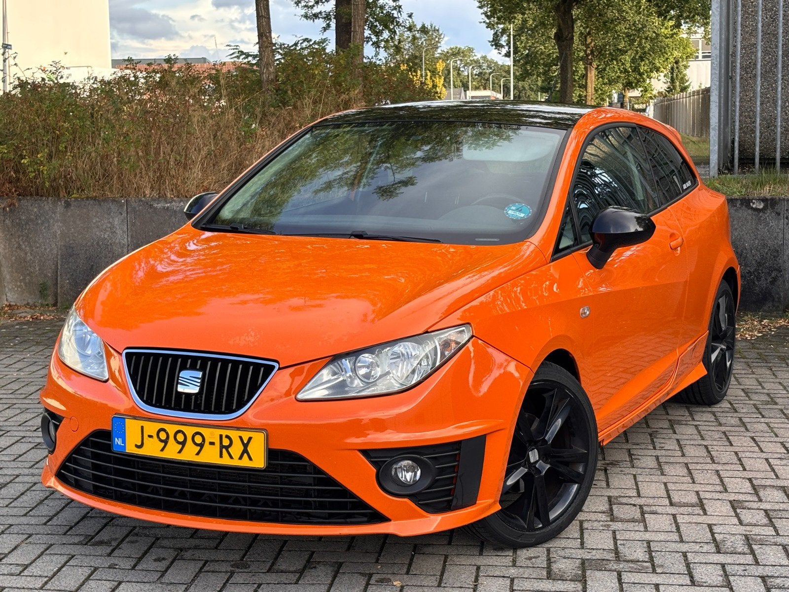 Seat Ibiza 1.6 SC aerodynamica pakket, Auto's, Voorwielaandrijving, Stof, Zwart, 990 kg