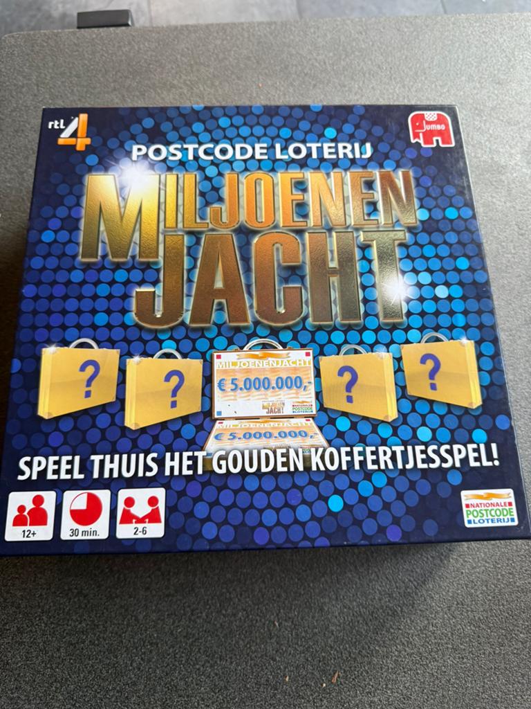 Miljoenen jacht spel, Vijf spelers of meer, Ophalen of Verzenden, Gebruikt