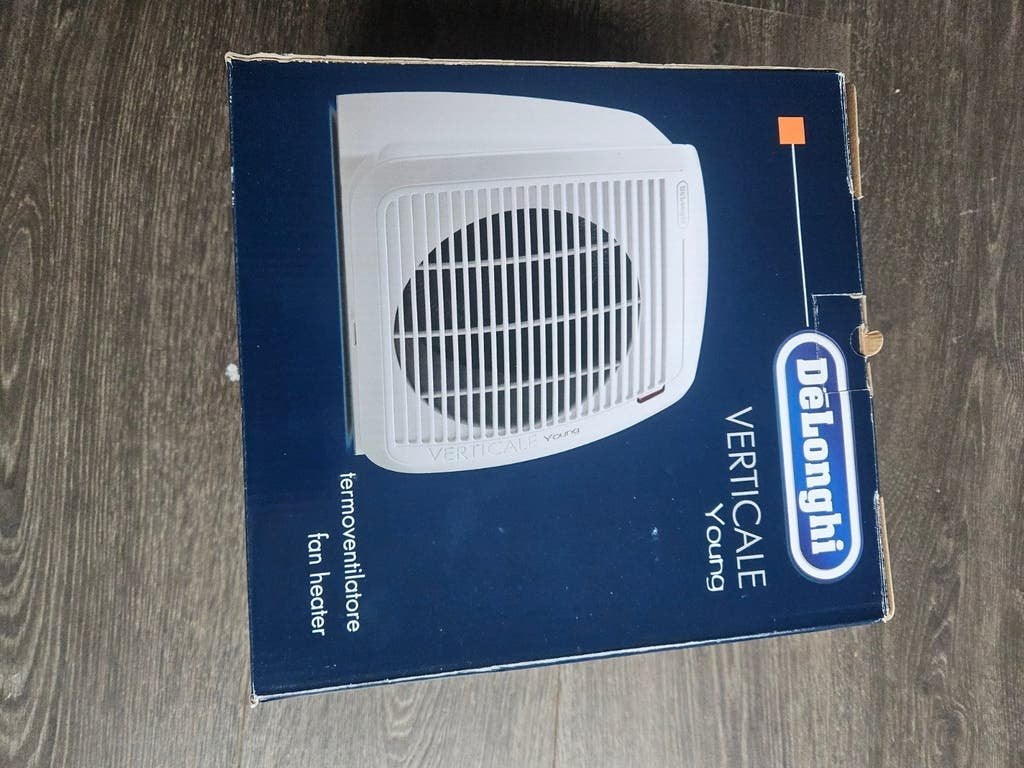 Delonghi Hvy1020 Ventilatorkachel  2000 watt Wit nieuw., Ophalen of Verzenden, Nieuw, Elektrisch, Overige soorten