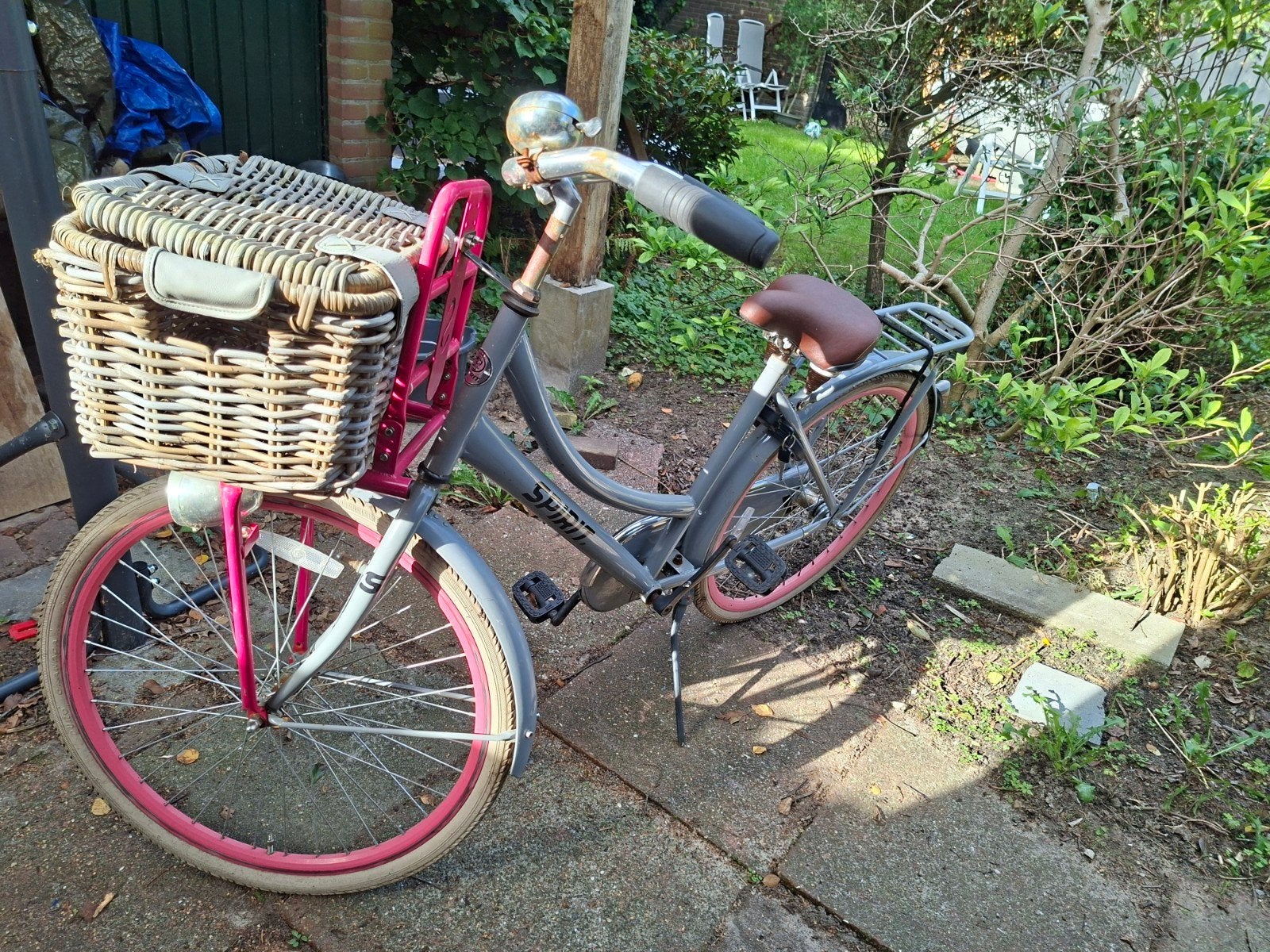 26 inch meisjea fiets Spirit, Fietsen en Brommers, Ophalen, Terugtraprem, 26 inch of meer