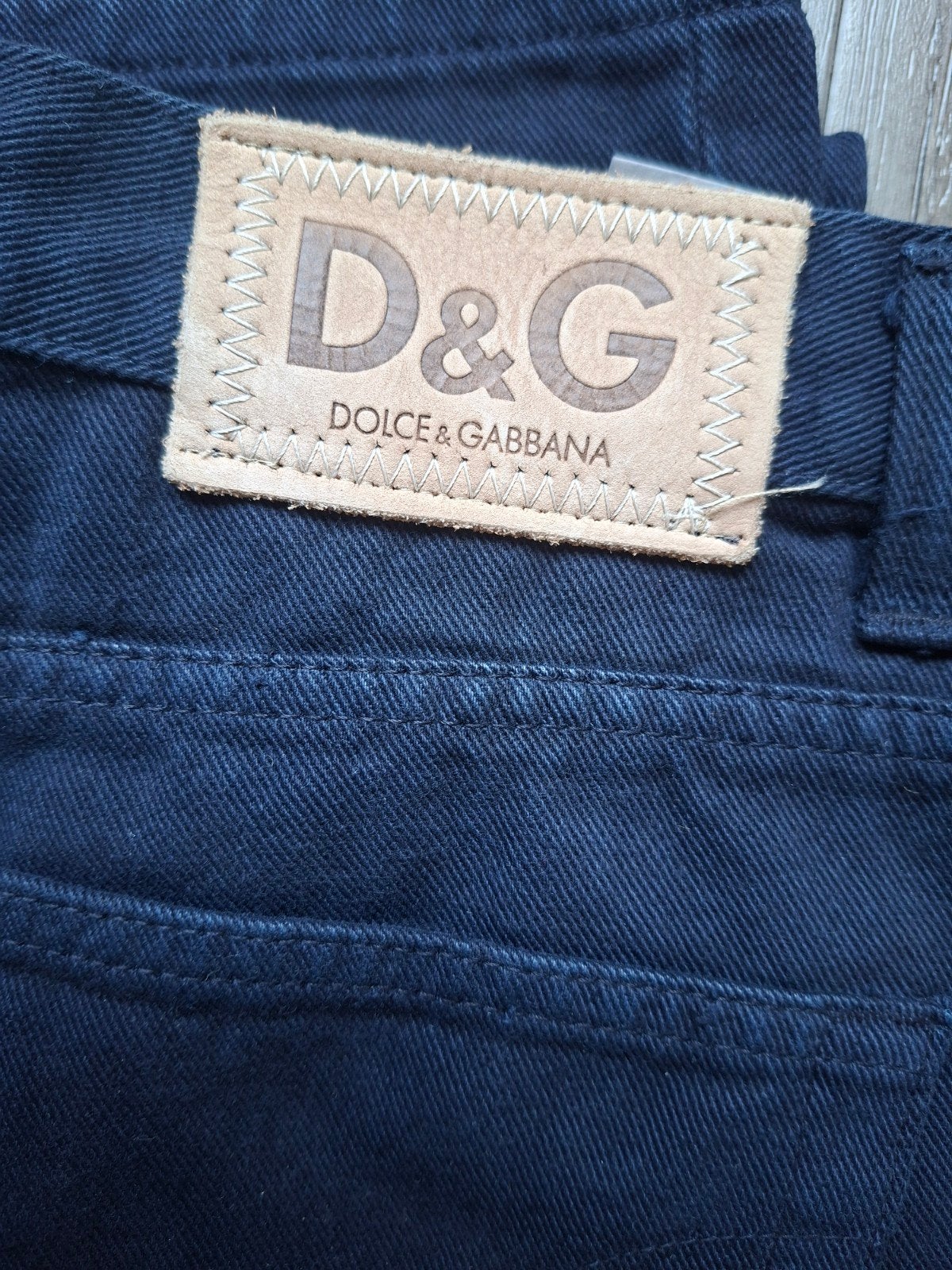 DOLCE & GABANNA jeans maat 35 (IT), Dolce & Gabbana, Blauw, Nieuw, Ophalen of Verzenden