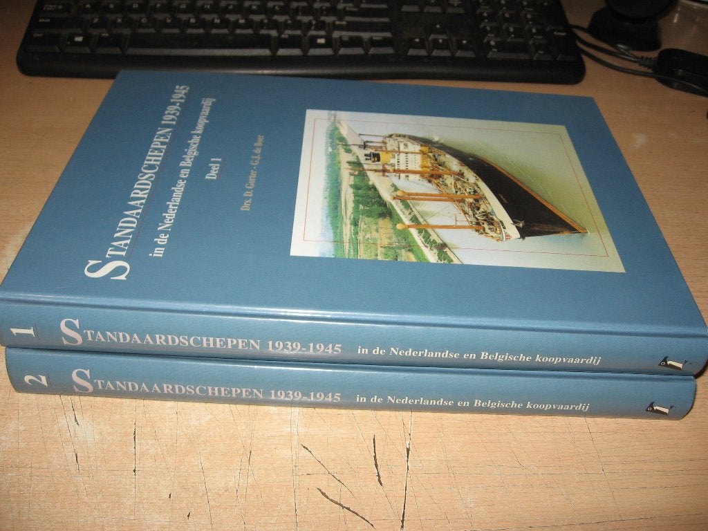 D.Gorter   Standaardschepen 1939-1945 in de Ned.en Belgische, Ophalen of Verzenden, Zo goed als nieuw, Boek of Tijdschrift