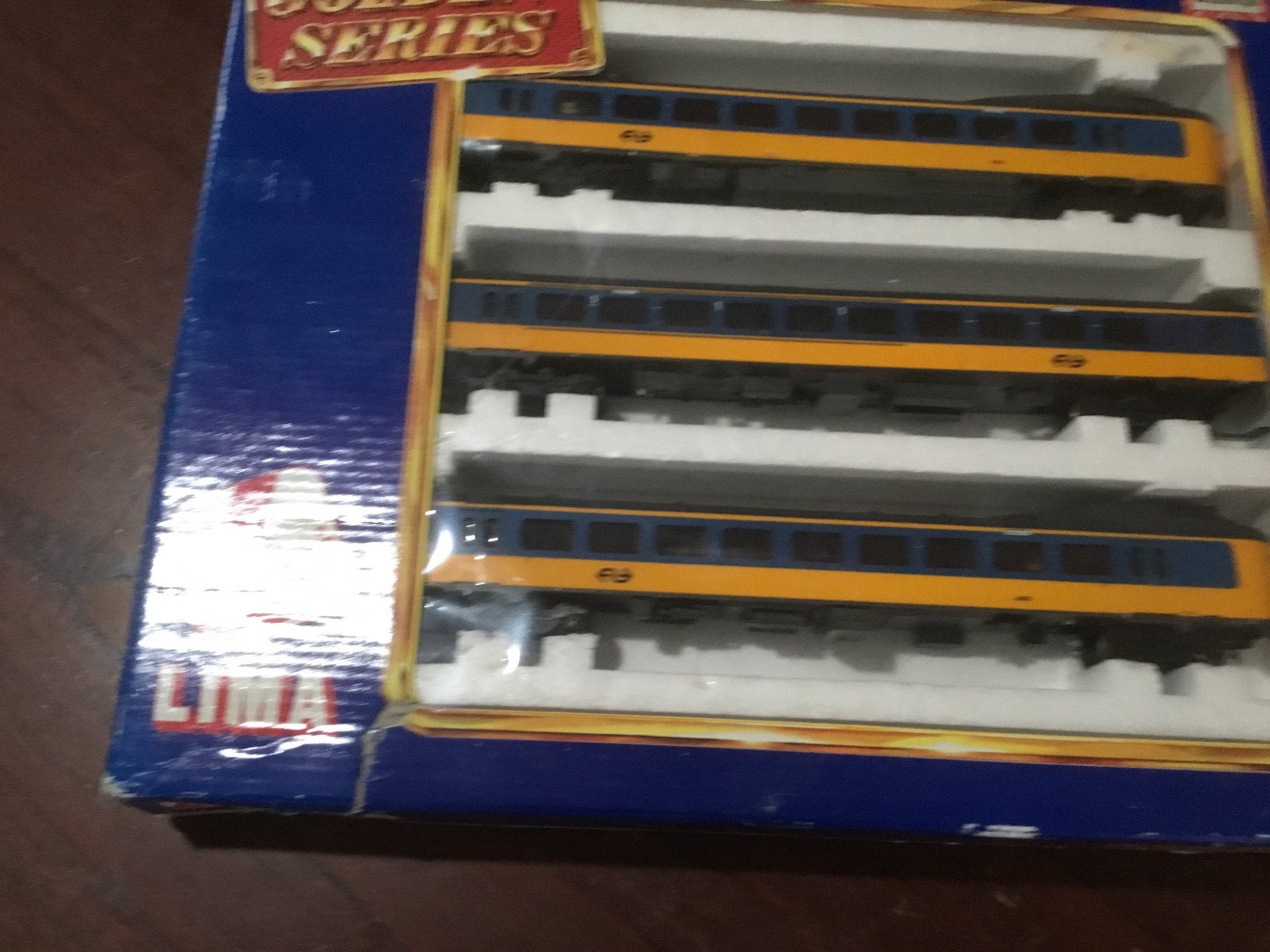 Koploper 3 delige set in mooie en goede staat inovp, Treinset, Gelijkstroom, Analoog, Ophalen of Verzenden