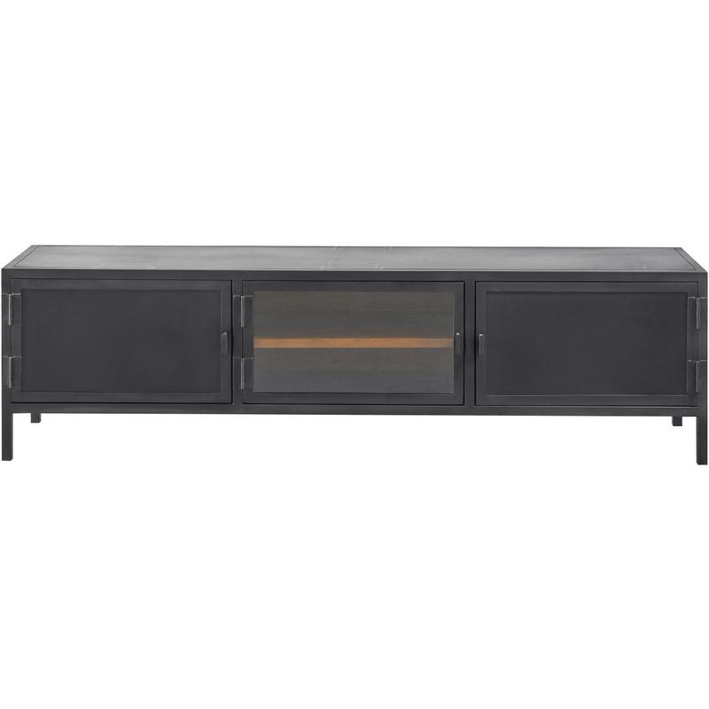 Stalen tv kast xl 3 mnd jong, Ophalen of Verzenden, Zo goed als nieuw, 25 tot 50 cm, Minder dan 100 cm