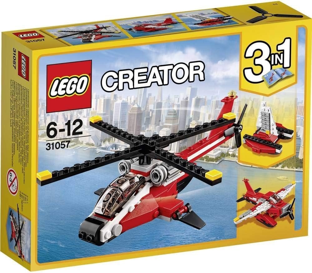 Lego Creator 31057 Rode helikopter, Inclusief instructies, Lego, Ophalen of Verzenden, Zo goed als nieuw