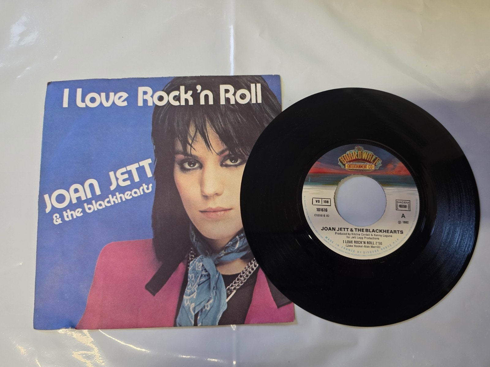 Joan Jett - I love rock 'n roll, Gebruikt, Fotohoes, 7 inch, Ophalen of Verzenden