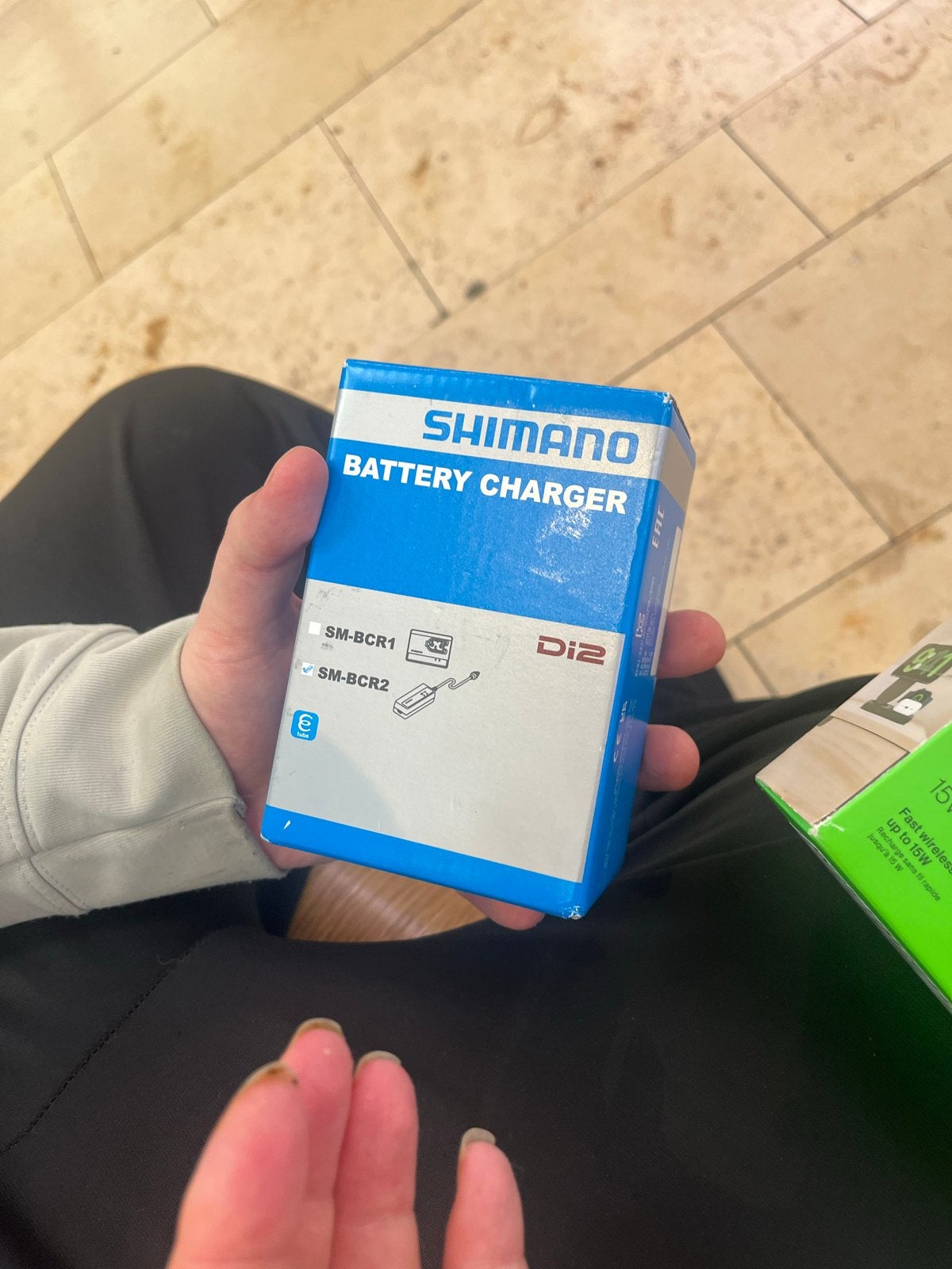 Shimano Di2 Batterijlader SM-BCR1/SM-BCR2, Nieuw
